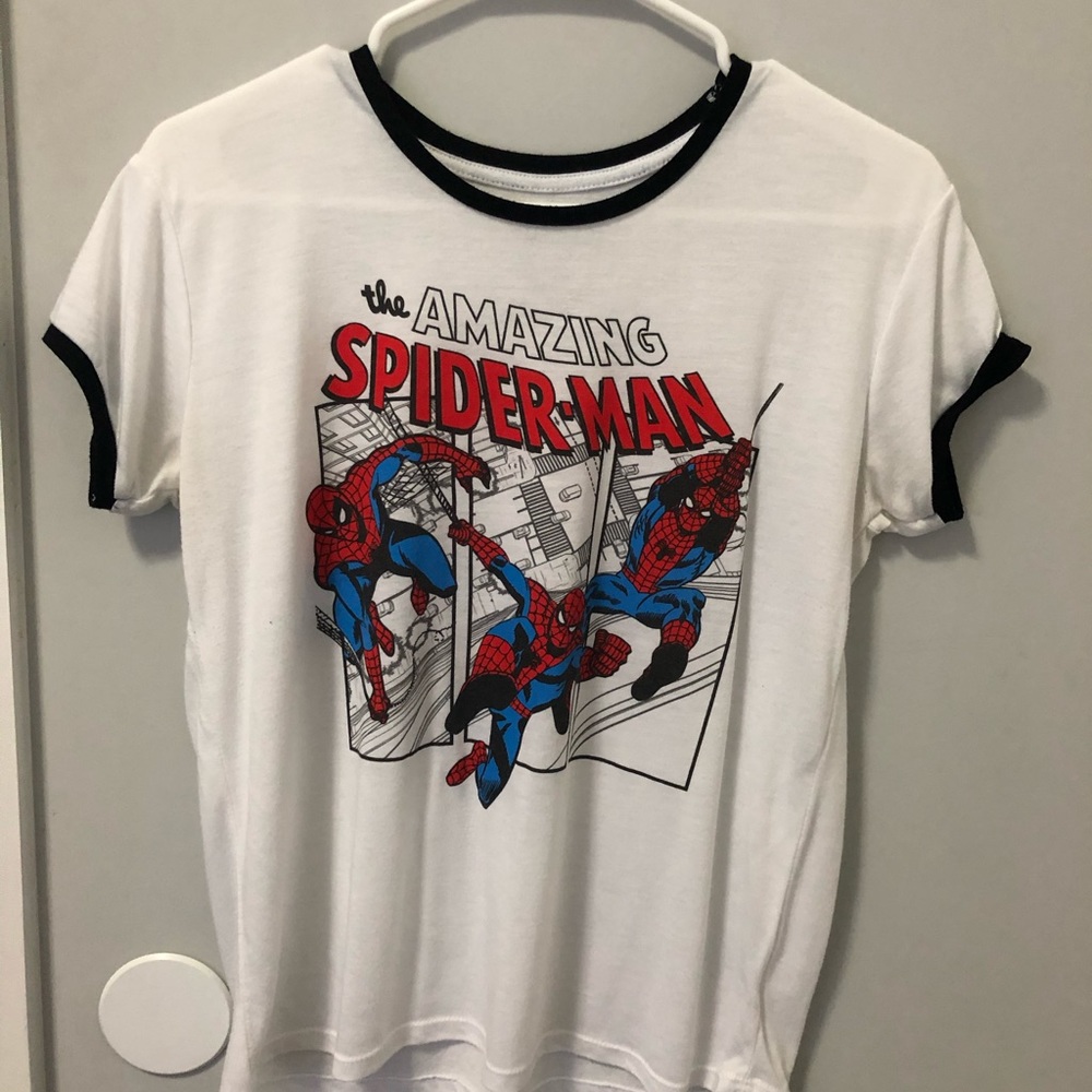 spiderman croptop